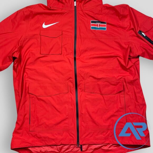 Nike Pro Elite Kenya Team Issued Storm-Fit ADV Jacket CI8885-602 Size XXL Red - Picture 6 of 6